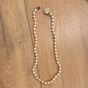 Vintage Japanese Cultured Pearl Necklace | 24” Opera Length | Japan Clasp